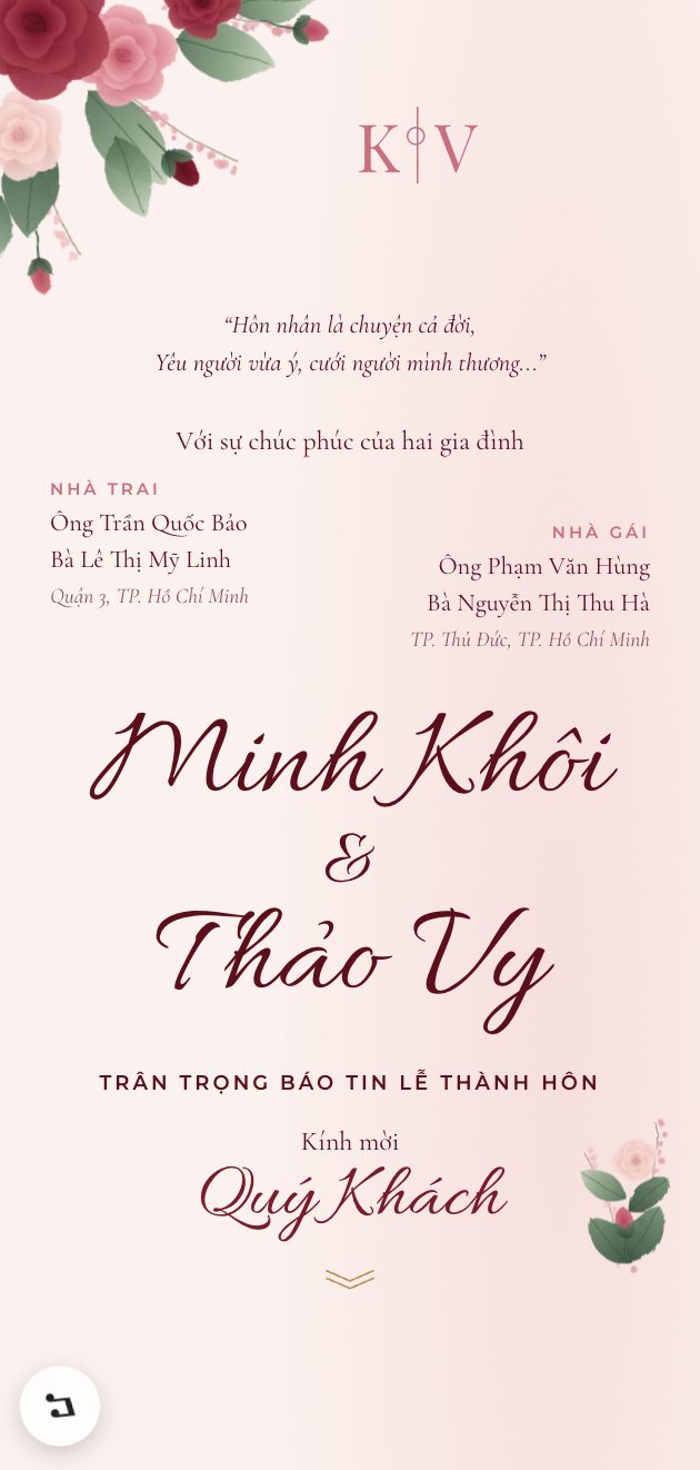 Mẫu Hoa Hồng Rượu