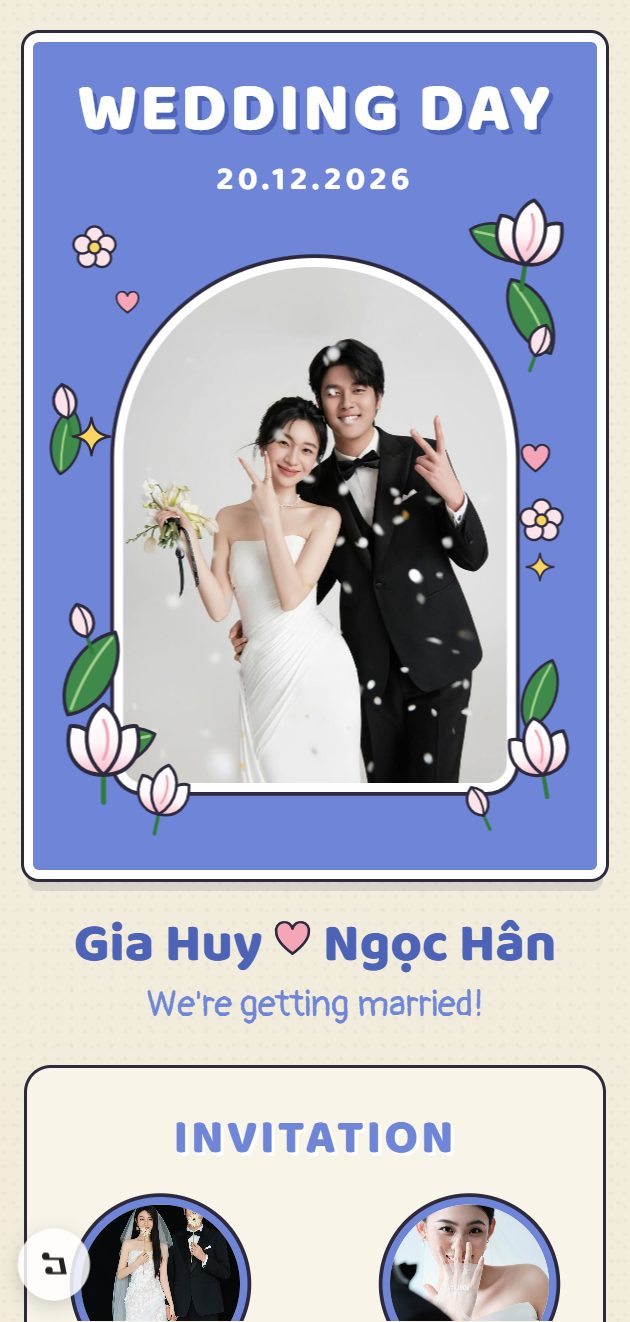 Mẫu Hoạt Hình Xanh
